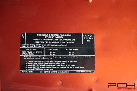 PONTIAC Bonneville 455 5.7 V8 Cabriolet