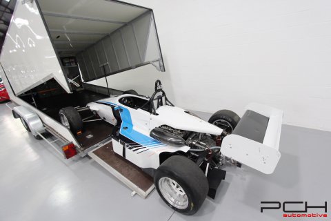 FORD Formule Super Ford Van Diemen + Remorque