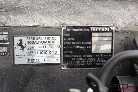 FERRARI 400 i 4.8 V12 340cv Automatique