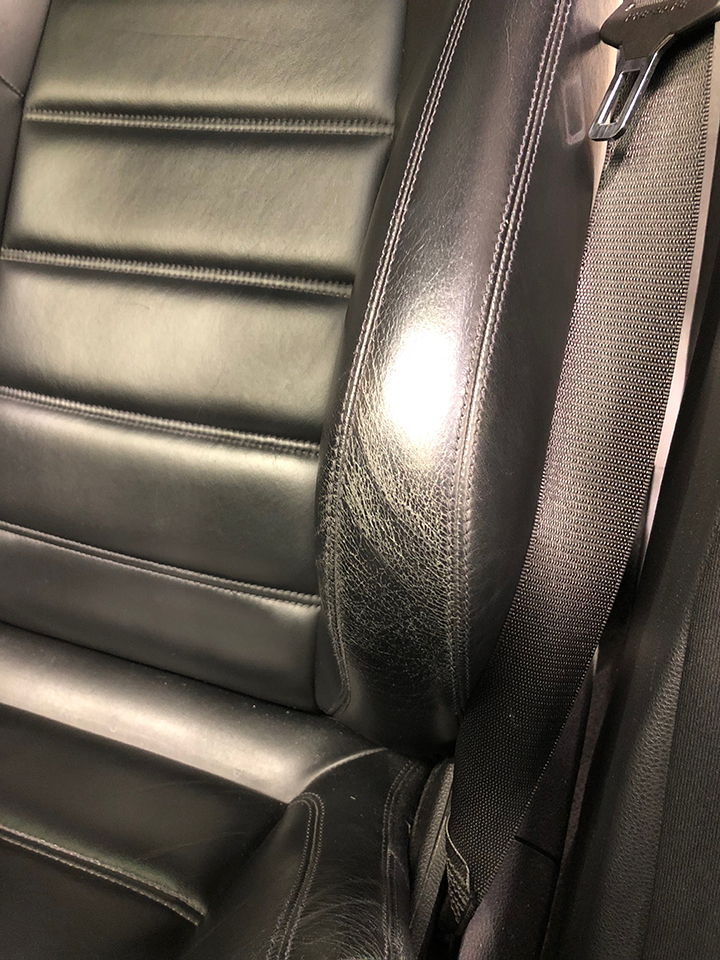 Restauration du cuir après