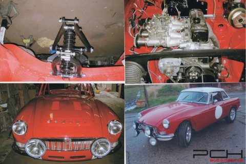 MG MGB 2.0 137cv + Boîte 5 + Hard-Top - Rallye Car -