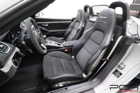 PORSCHE 718 Spyder 4.0 420cv - Boîte Manuelle -