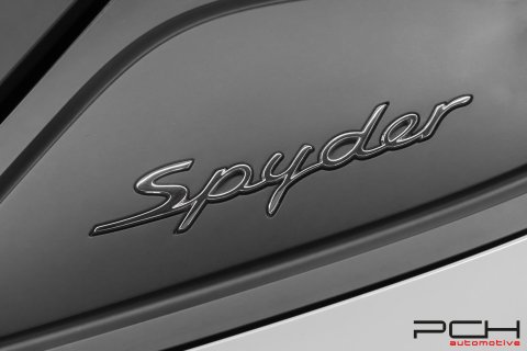 PORSCHE 718 Spyder 4.0 420cv - Boîte Manuelle -