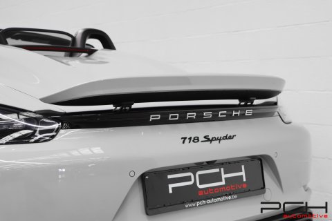 PORSCHE 718 Spyder 4.0 420cv - Boîte Manuelle -