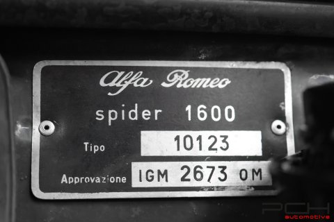 ALFA ROMEO Giulia Spider 1.600 - Matching Numbers ! -