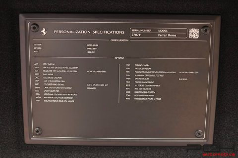 FERRARI Roma 3.9 V8 Bi-Turbo 620cv
