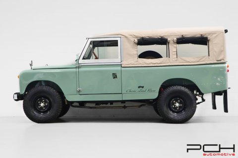 LAND ROVER Series IIA Cabriolet + Overdrive - FULLY FULLY RESTORED !!! -