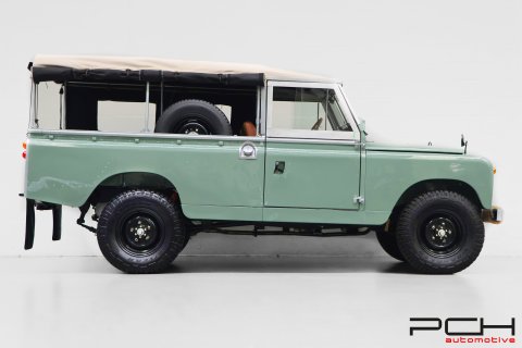 LAND ROVER Series IIA Cabriolet + Overdrive - FULLY FULLY RESTORED !!! -