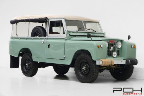 LAND ROVER Series IIA Cabriolet + Overdrive - FULLY FULLY RESTORED !!! -