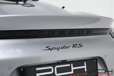 PORSCHE 718 Spyder RS 4.0 500cv PDK