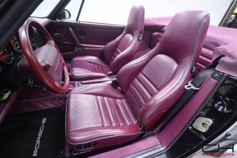 PORSCHE 964 Cabriolet Carrera 2 3.6 250cv - Ultra Rare Combo Colour -