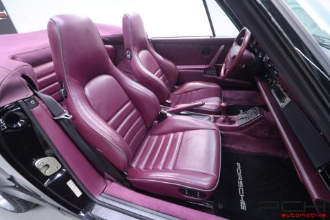 PORSCHE 964 Cabriolet Carrera 2 3.6 250cv - Ultra Rare Combo Colour -