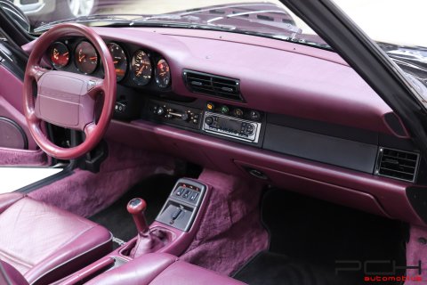 PORSCHE 964 Cabriolet Carrera 2 3.6 250cv - Ultra Rare Combo Colour -