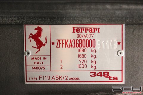 FERRARI 348 TS 3.4 V8 300cv *** !!! 7.300 Kms !!! ***