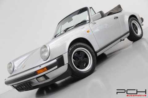 PORSCHE 911 Carrera 3.2 Cabriolet Boîte G50