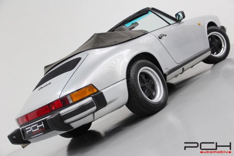 PORSCHE 911 Carrera 3.2 Cabriolet Boîte G50