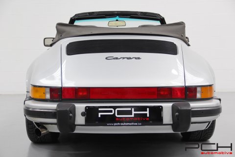 PORSCHE 911 Carrera 3.2 Cabriolet Boîte G50