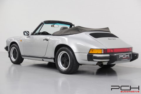 PORSCHE 911 Carrera 3.2 Cabriolet Boîte G50