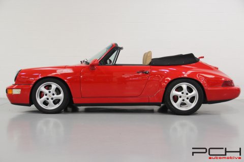 PORSCHE 964 Carrera 4 Cabriolet 3.6 250cv Boîte Manuelle