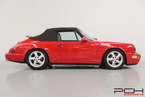 PORSCHE 964 Carrera 4 Cabriolet 3.6 250cv Boîte Manuelle