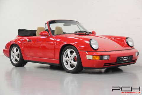 PORSCHE 964 Carrera 4 Cabriolet 3.6 250cv Boîte Manuelle