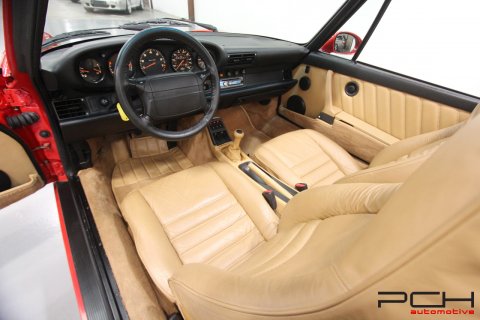 PORSCHE 964 Carrera 4 Cabriolet 3.6 250cv Boîte Manuelle