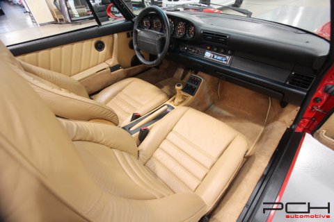 PORSCHE 964 Carrera 4 Cabriolet 3.6 250cv Boîte Manuelle