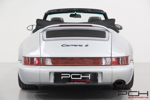 PORSCHE 964 Carrera 2 Cabriolet 3.6 250cv Boîte Manuelle