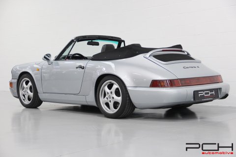 PORSCHE 964 Carrera 2 Cabriolet 3.6 250cv Boîte Manuelle