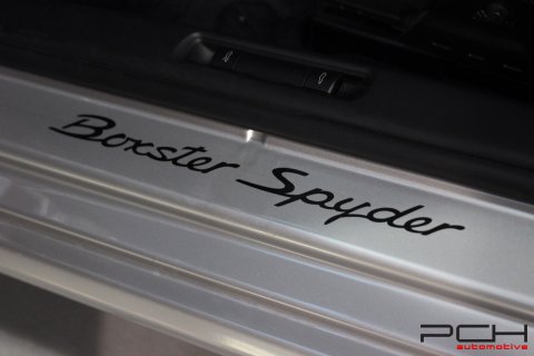 PORSCHE Boxster Spyder 3.4i 320cv Boîte manuelle