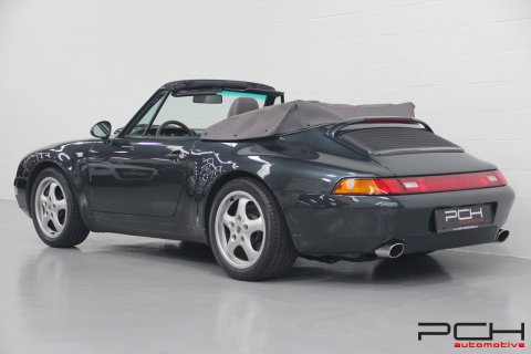 PORSCHE 993 Cabriolet Carrera 2 3.6i 272cv Boîte Tiptronic