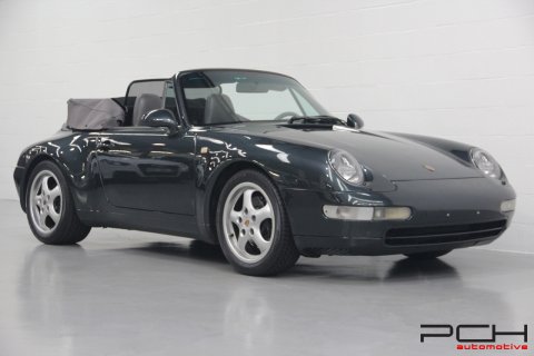 PORSCHE 993 Cabriolet Carrera 2 3.6i 272cv Boîte Tiptronic