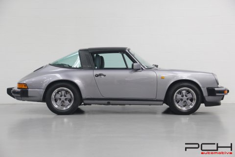 PORSCHE 911 Carrera 3.2 Targa Boîte G50 - JUBILÉ -