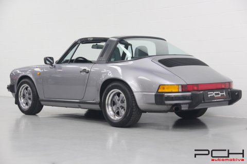 PORSCHE 911 Carrera 3.2 Targa Boîte G50 - JUBILÉ -