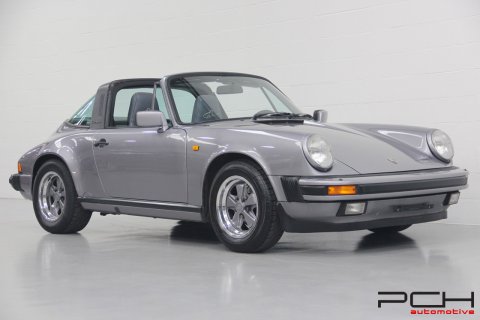 PORSCHE 911 Carrera 3.2 Targa Boîte G50 - JUBILÉ -