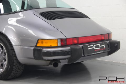 PORSCHE 911 Carrera 3.2 Targa Boîte G50 - JUBILÉ -