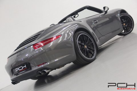 PORSCHE 991 Carrera 2 Cabriolet 3.4i 350cv PDK - TOP CONFIGURATION ! -