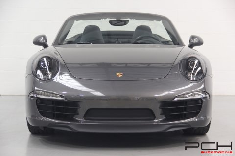 PORSCHE 991 Carrera 2 Cabriolet 3.4i 350cv PDK - TOP CONFIGURATION ! -