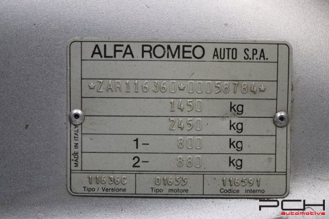 ALFA ROMEO GTV 2.0 130cv