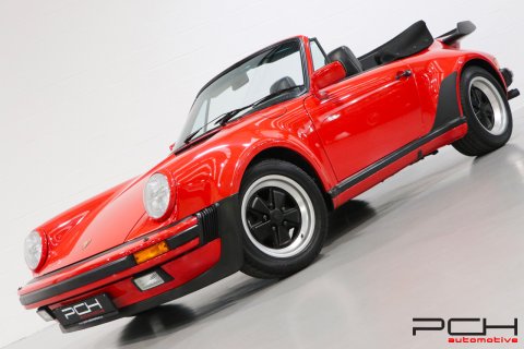 PORSCHE 930 Turbo Cabriolet 3.3 300cv Boîte 5 G50 (1 Of 918)