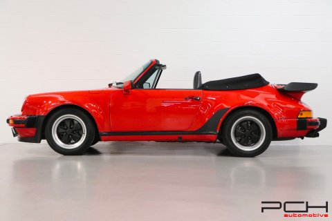 PORSCHE 930 Turbo Cabriolet 3.3 300cv Boîte 5 G50 (1 Of 918)