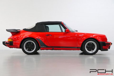 PORSCHE 930 Turbo Cabriolet 3.3 300cv Boîte 5 G50 (1 Of 918)