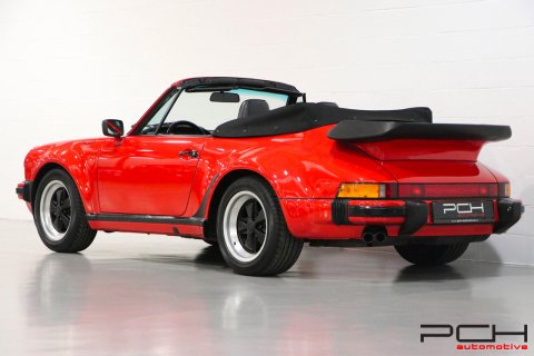 PORSCHE 930 Turbo Cabriolet 3.3 300cv Boîte 5 G50 (1 Of 918)