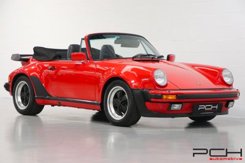 PORSCHE 930 Turbo Cabriolet 3.3 300cv Boîte 5 G50 (1 Of 918)