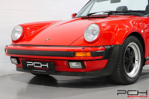 PORSCHE 930 Turbo Cabriolet 3.3 300cv Boîte 5 G50 (1 Of 918)