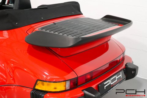 PORSCHE 930 Turbo Cabriolet 3.3 300cv Boîte 5 G50 (1 Of 918)