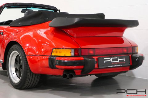 PORSCHE 930 Turbo Cabriolet 3.3 300cv Boîte 5 G50 (1 Of 918)