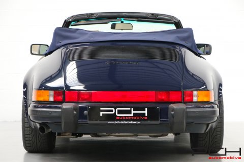PORSCHE 911 Carrera 3.2 Cabriolet 231cv Boîte G50