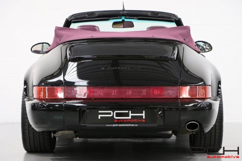 PORSCHE 964 Cabriolet Carrera 2 3.6 250cv - Ultra Rare Combo Colour -