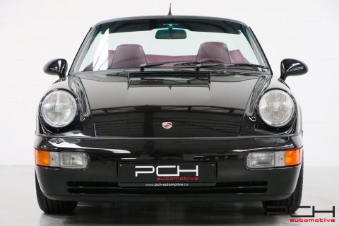 PORSCHE 964 Cabriolet Carrera 2 3.6 250cv - Ultra Rare Combo Colour -